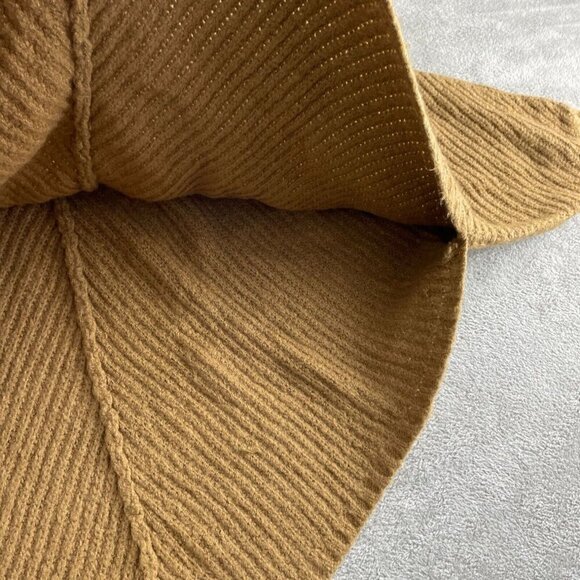 Torrid Camel Chunky Ribbed Poncho Turtleneck Sweater 1/2  NWT 2864 - Picture 6 of 9